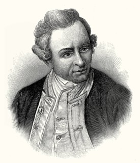 Portrait of Captain James Cook, 1728, 1779, a British navigator and explorer