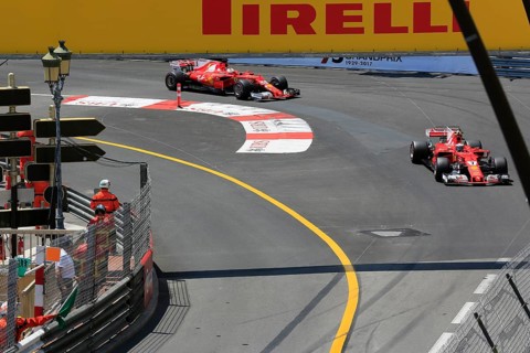 Kimi Räikkönen and Sebastian Vettel, Ferrari, Formula 1 race, Formula 1, F1 Grand Prix Monaco 2017