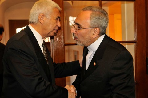 Switzerland: Politicians and diplomats meet at the Iranian Embassy in Bern on the occasion of the
