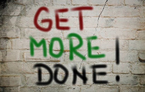 Get More Done Concept