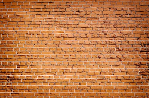 Red brick wall background Daugavpils, Latvia, Europe