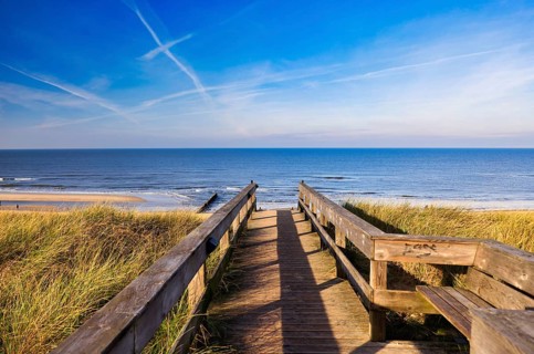 The Way to the Beach, Wenningstedt, Sylt, Germany, Germany, Europe