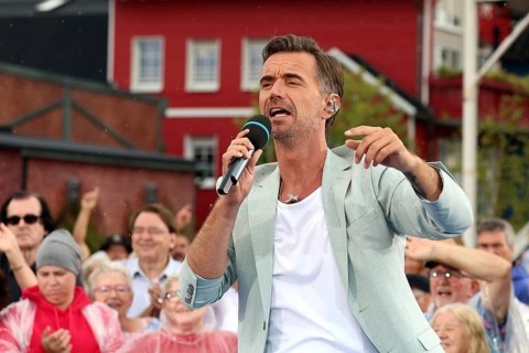 Florian Silbereisen (singer / musician / entertainer) on the ARD TV programme Immer wieder