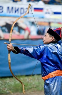 ULAN-UDE, RUSSIA - JULY 17: The 4th General Session of the World Mongolians Convention, July 17,