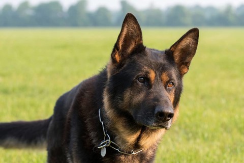 German Shepherd Portrait