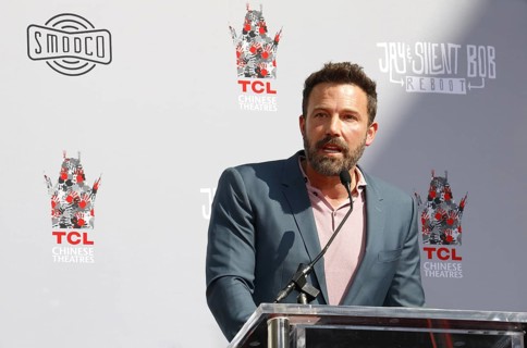 Ben Affleck at Kevin Smith and Jason Mewes hands and footprint ceremony held at the TCL Chinese