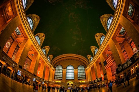 Grand Central Station (New York, USA). Shooting Location: New York, Manhattan