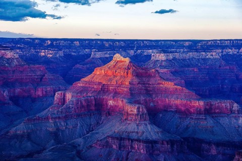View from the South Rim of the Grand Canyon National Park, United States of America