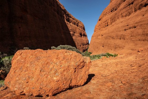 Kata Tjuta, formerly The Olgas, Walpa Gorge Area, Uluru-Kata Tjuta National Park, Northern