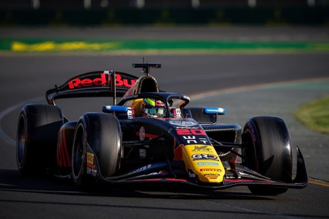 MELBOURNE, AUSTRALIA, MARCH 22: Isack Hadjar of France and Campos Racing during qualifying at the