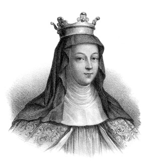Saint Balthild of Ascania, c. 626-680, also called Bathilda, Baudour, or Bauthieult, Bathilde von