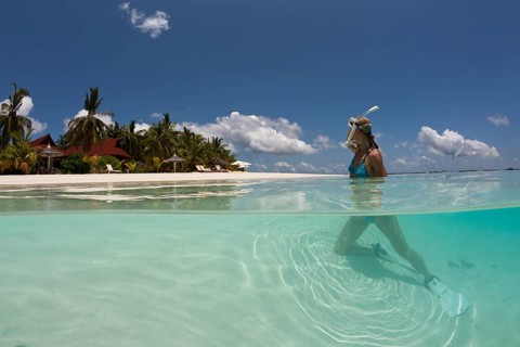 Holidays in the Maldives, North Male Atoll, Indian Ocean, Maldives, Asia