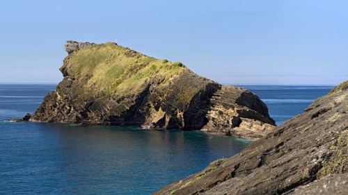Large rocks on the sea coast