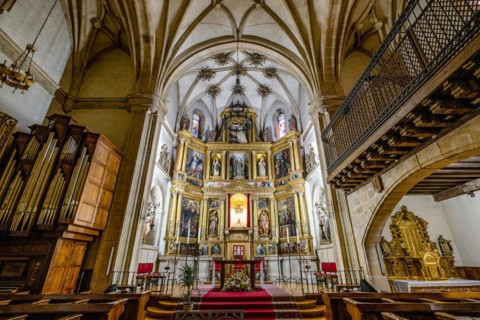 Iglesia de Santo Domingo, Románico, siglo XII, Soria, Comunidad Autónoma de Castilla, Spain, Europe