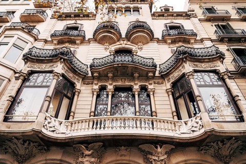The House of Lieo-i-Morera is a six-storey residential building in Barcelona, a masterpiece of