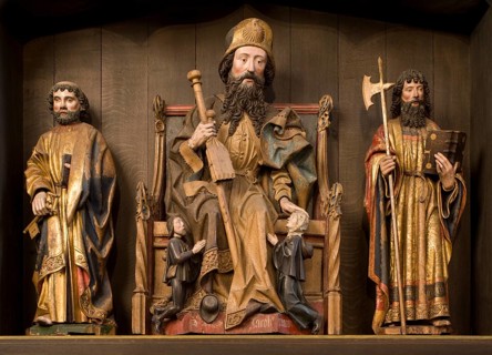 Altar of St James (1503-1504), St Peter, St James and St Matthew, St, Saint, Saint
