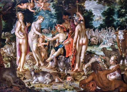 Joachim Wtewael, The Judgement of Paris, 1615, oil on canvas, National Gallery, London, England,