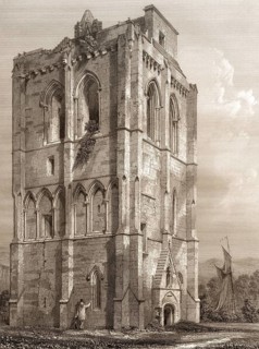 Cambuskenneth Abbey, a ruined Augustinian monastery, near Stirling, Scotland, United Kingdom,