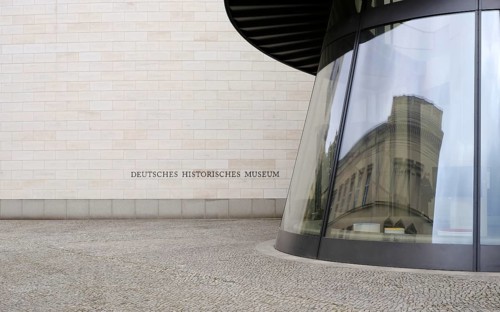 Berlin, German Historical Museum with conical prefabricated staircase