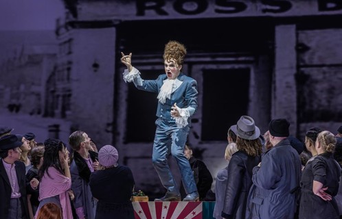 BERLIN, Germany - November 2024: Sweeney Todd (The Demon Barber of Fleet Street) - A musical