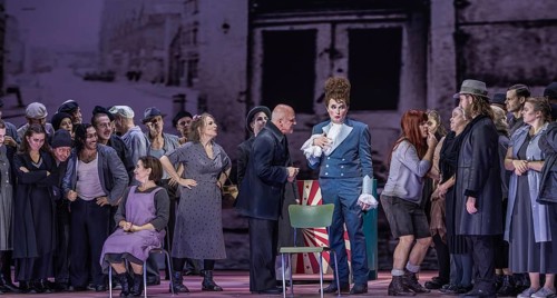 BERLIN, Germany - November 2024: Sweeney Todd (The Demon Barber of Fleet Street) - A musical