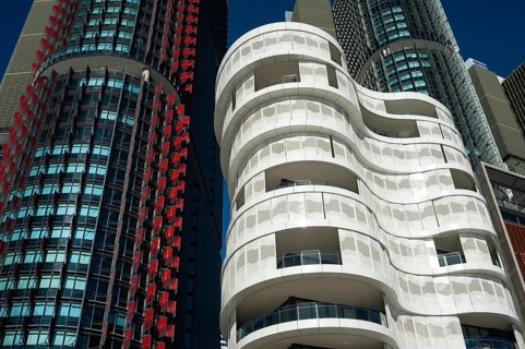 16 Sep 2018, Sydney, New South Wales, Australia, A view of modern residential buildings at Anadara