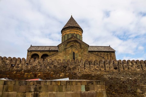 Svetitskhoveli Church (Cathedral) in Mtskheta, Georgia, Asia