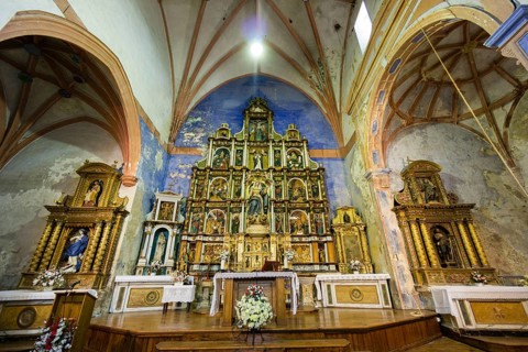 Parroquia de nuestra señora de la asuncion, Kontrasta, Alava, valle de Arana, Euzkadi, Spain,