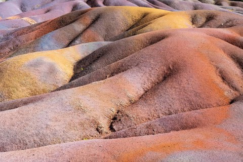 Seven Coloured Earth, 7th coloured earth, Minerals, Geopark, Terres des couleurs, Chamarel, Indian