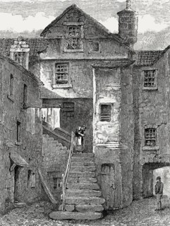 Haddington's Entry, town house of the Earl of Haddington, Holyrood Road, Edinburgh, Scotland, 18th
