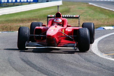 World Champion Michael Schumacher, Formula 1, Team Scuderia Ferrari, Ferrari F310, German Grand