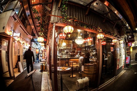 Kichijoji harmonica alley. Shooting Location: Musashino-shi, Tokyo