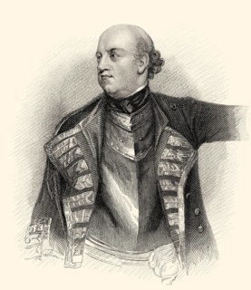 Generalleutnant John Manners, Marquess of Granby, 1721-1770, britischer Soldat