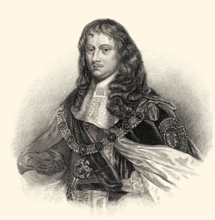 Edward Montagu, 1. Earl of Sandwich, 1625-1672, englischer Infanterieoffizier, Marineoffizier und