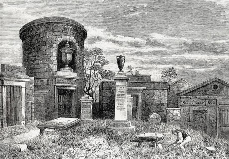 The Old Calton Burial Ground, Calton Hill, Edinburgh, Scotland, 19th century