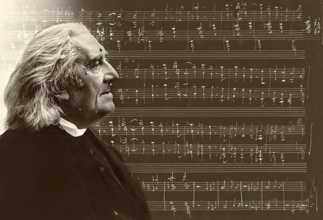 Portrait of Franz Liszt, 1811-1886, Hungarian composer, virtuoso pianist, photograph by Nadar,