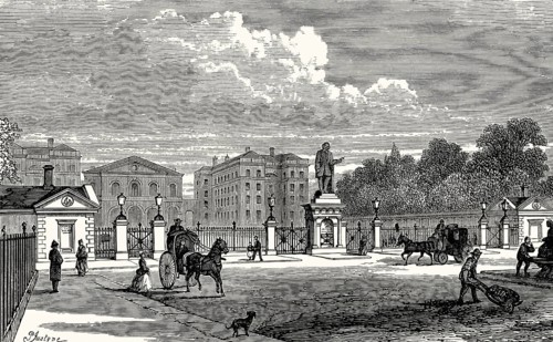 The Foundling Hospital, 19th century, Bloomsbury, London, England, United Kingdom, Europe