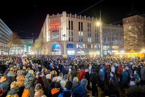 Opening party for the European Capital of Culture, with 80, 000 guests and several stages. Around