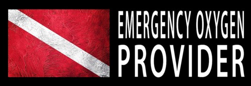 Emergency Oxygen Provider, Diver Down Flag, Scuba flag, Scuba Diving