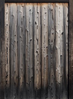 Rustic dark texture of faded burnt Japanese cedar wood boards exterior wall background