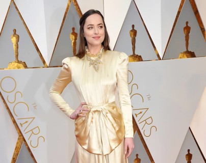 Dakota Johnson at the 89th Annual Academy Awards held at the Hollywood and Highland Center in