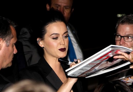 Katy Perry at the World Premiere of EPIX's Katy Perry: The Prismatic World Tour held at the Ace