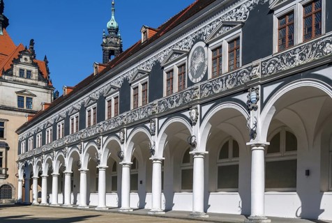 Langer Gang (long corridor) is a long arcaded open structure, Dresden, Germany. It was constructed