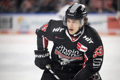 LanxessArena, Cologne, North Rhine-Westphalia, Tim Wohlgemuth (Cologne Sharks, #33), PENNY DEL,