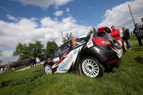 Zwickau, Germany, 12/05/2012, Felix Herbold took first place in the 2012 AvD Sachsen Rally on