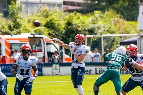 German Football League, Game: Schwäbisch Hall Unicorns, Ravensburg Razorbacks in the Optima