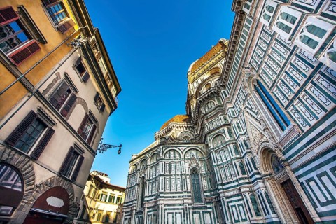 At the Florence Cathedral Tuscany Italy