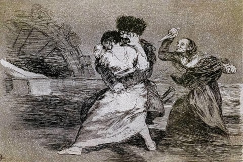 The disasters of war, no. 9: They do not want, 1810 -1814, Francisco de Goya, first printing of