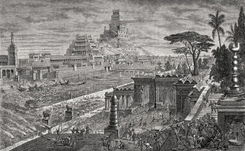 Invasion of Babylon by Cyrus the Great, king of the Persian Achaemenid Empire