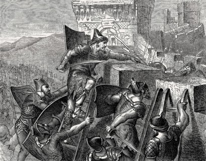 Jehoash, king of Samaria sacks the city of Jerusalem, 786 BCE